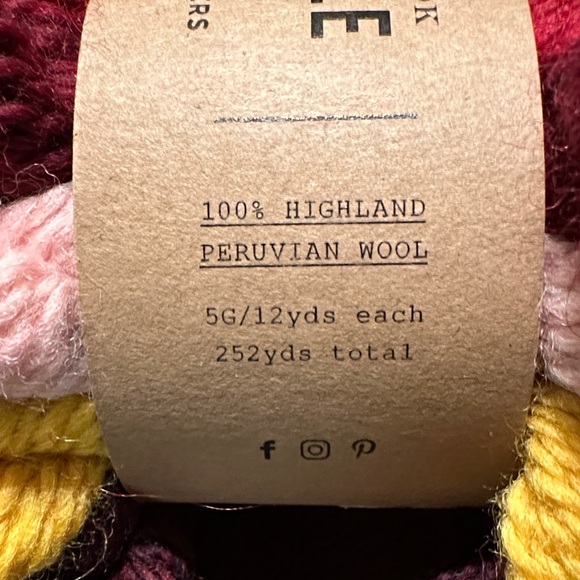 Blue Sky Woolstok Yarn in Rich Hues - Picture 5 of 6